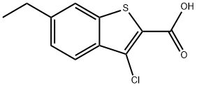 3-氯-6-乙基-2-苯并噻吩羧酸