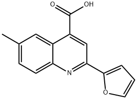 2-(2-FURYL)-6-METHYLQUINOLINE-4-CARBOXYLIC ACID