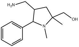 [4-(AMINOMETHYL)-1,2-DIMETHYL-5-PHENYL-2-PYRROLIDINYL]METHANOL