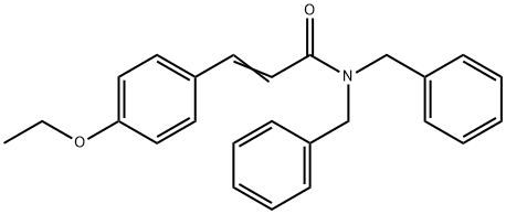 N,N-DIBENZYL-3-(4-ETHOXYPHENYL)ACRYLAMIDE