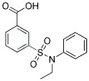 3-(ETHYL-PHENYL-SULFAMOYL)-BENZOIC ACID