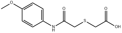 [(4-METHOXY-PHENYLCARBAMOYL)-METHYLSULFANYL]-ACETIC ACID