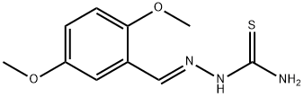 2-[(2,5-DIMETHOXYPHENYL)METHYLENE]-1-HYDRAZINECARBOTHIOAMIDE