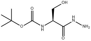 Serine, N-[(1,1-dimethylethoxy)carbonyl]-, hydrazide