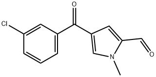 4-(3-CHLOROBENZOYL)-1-METHYL-1H-PYRROLE-2-CARBALDEHYDE