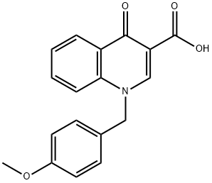 1-(4-Methoxybenzyl)-4-oxo-1,4-dihydro-3-quinolinecarboxylic acid