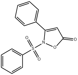 2-(benzenesulfonyl)-3-phenyl-2,5-dihydro-1,2-oxazol-5-one