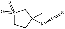 3-ISOTHIOCYANATO-3-METHYL-TETRAHYDRO-THIOPHENE 1,1-DIOXIDE