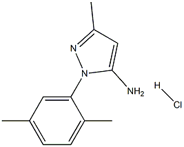 1-(2,5-DIMETHYLPHENYL)-3-METHYL-1H-PYRAZOL-5-AMINE HYDROCHLORIDE