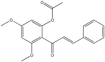 ACETIC ACID 3,5-DIMETHOXY-2-[(E)-(3-PHENYL-ACRYLOYL)]-PHENYL ESTER