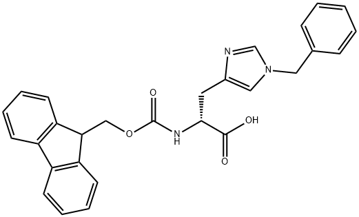 3-(1-benzylimidazol-4-yl)-2-(9H-fluoren-9-ylmethoxycarbonylamino)propanoic acid