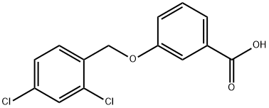 Benzoic acid, 3-[(2,4-dichlorophenyl)methoxy]-
