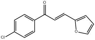 2-Propen-1-one, 1-(4-chlorophenyl)-3-(2-furanyl)-, (2E)-