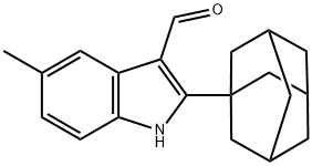 1H-Indole-3-carboxaldehyde, 5-methyl-2-tricyclo[3.3.1.13,7]dec-1-yl-