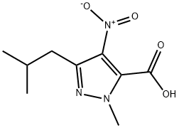 5-ISOBUTYL-2-METHYL-4-NITRO-2 H-PYRAZOLE-3-CARBOXYLIC ACID