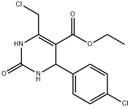 ETHYL 6-(CHLOROMETHYL)-4-(4-CHLOROPHENYL)-2-OXO-1,2,3,4-TETRAHYDROPYRIMIDINE-5-CARBOXYLATE