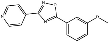 4-[5-(3-METHOXYPHENYL)-1,2,4-OXADIAZOL-3-YL]PYRIDINE