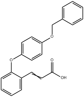 (E)-3-(2-[4-(BENZYLOXY)PHENOXY]PHENYL)-2-PROPENOIC ACID