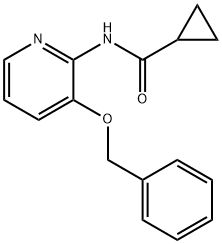 CYCLOPROPYL-N-(3-(PHENYLMETHOXY)(2-PYRIDYL))FORMAMIDE