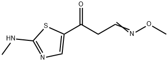 3-methoxyimino-1-[2-(methylamino)-1,3-thiazol-5-yl]propan-1-one