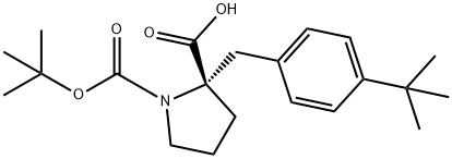 BOC-(S)-Α-(4-叔丁基苄基)-PRO-OH