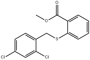 METHYL 2-[(2,4-DICHLOROBENZYL)SULFANYL]BENZENECARBOXYLATE