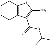 2-AMINO-4,5,6,7-TETRAHYDRO-BENZO[B]THIOPHENE-3-CARBOXYLIC ACID ISOPROPYL ESTER