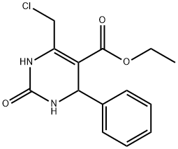 6-(Chloromethyl)-5-(ethoxycarbonyl)-2-oxo-4-phenyl-1,2,3,4-tetrahydropyrimidine, [6-(Chloromethyl)-5-(ethoxycarbonyl)-2-oxo-1,2,3,4-tetrahydropyrimidin-4-yl]benzene