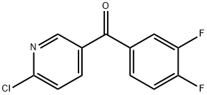 2-CHLORO-5-(3,4-DIFLUOROBENZOYL)PYRIDINE