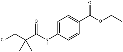 Benzoic acid, 4-[(3-chloro-2,2-dimethyl-1-oxopropyl)amino]-, ethyl ester