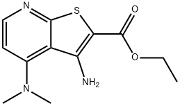 ETHYL 3-AMINO-4-(DIMETHYLAMINO)THIENO[2,3-B]PYRIDINE-2-CARBOXYLATE