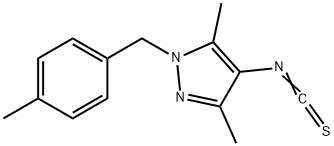4-ISOTHIOCYANATO-3,5-DIMETHYL-1-(4-METHYL-BENZYL)-1H-PYRAZOLE