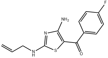 [2-(ALLYLAMINO)-4-AMINO-1,3-THIAZOL-5-YL](4-FLUOROPHENYL)METHANONE