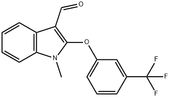 1-METHYL-2-[3-(TRIFLUOROMETHYL)PHENOXY]-1H-INDOLE-3-CARBALDEHYDE