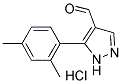 5-(2,4-Dimethylphenyl)-1h-pyrazole-4-carbaldehyde, HCl