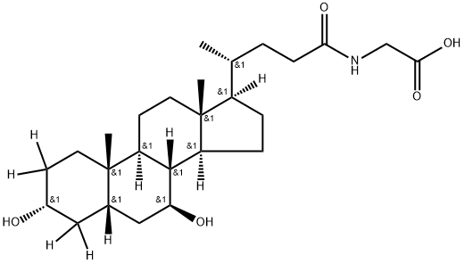 甘氨熊脱氧胆酸-[D4]