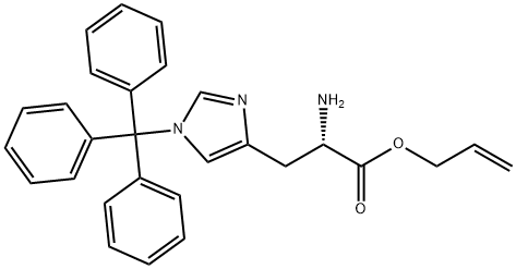 (S)-2-AMINO-3-(1-TRITYL-1H-IMIDAZOL-4-YL)-PROPIONIC ACID ALLYL ESTER