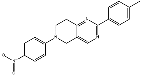 2-(4-METHYLPHENYL)-6-(4-NITROPHENYL)-5,6,7,8-TETRAHYDROPYRIDO[4,3-D]PYRIMIDINE