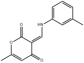 6-METHYL-3-(3-TOLUIDINOMETHYLENE)-2H-PYRAN-2,4(3H)-DIONE