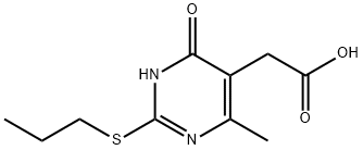 (4-HYDROXY-6-METHYL-2-PROPYLSULFANYL-PYRIMIDIN-5-YL)-ACETIC ACID