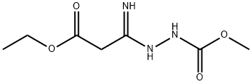 METHYL 2-(3-ETHOXY-3-OXOPROPANIMIDOYL)-1-HYDRAZINECARBOXYLATE