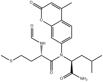 (S)-2-((S)-2-formamido-4-(methylthio)butanamido)-4-methyl-N-(4-methyl-2-oxo-2H-chromen-7-yl)pentanamide