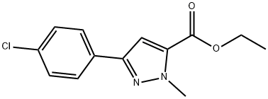 3-(4-氯苯基)-1-甲基-1H-吡唑-3-羧酸乙酯