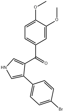 3-(4-bromophenyl)-4-(3,4-dimethoxybenzoyl)-1H-pyrrole