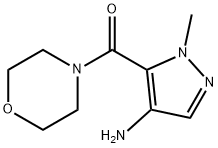 Methanone, (4-amino-1-methyl-1H-pyrazol-5-yl)-4-morpholinyl-