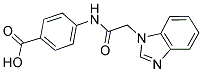 4-(2-BENZOIMIDAZOL-1-YL-ACETYLAMINO)-BENZOIC ACID