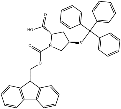 N-9-Fluorenylmethoxycarbonyl-(2S,4R)-4-tritylthio-proline