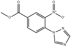 Benzoic acid, 3-nitro-4-(1H-1,2,4-triazol-1-yl)-, methyl ester