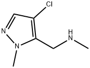 N-[(4-chloro-1-methyl-1H-pyrazol-5-yl)methyl]-N-methylamine