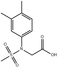 N-(3,4-二甲基苯基)-N-(甲基磺酰基)甘氨酸